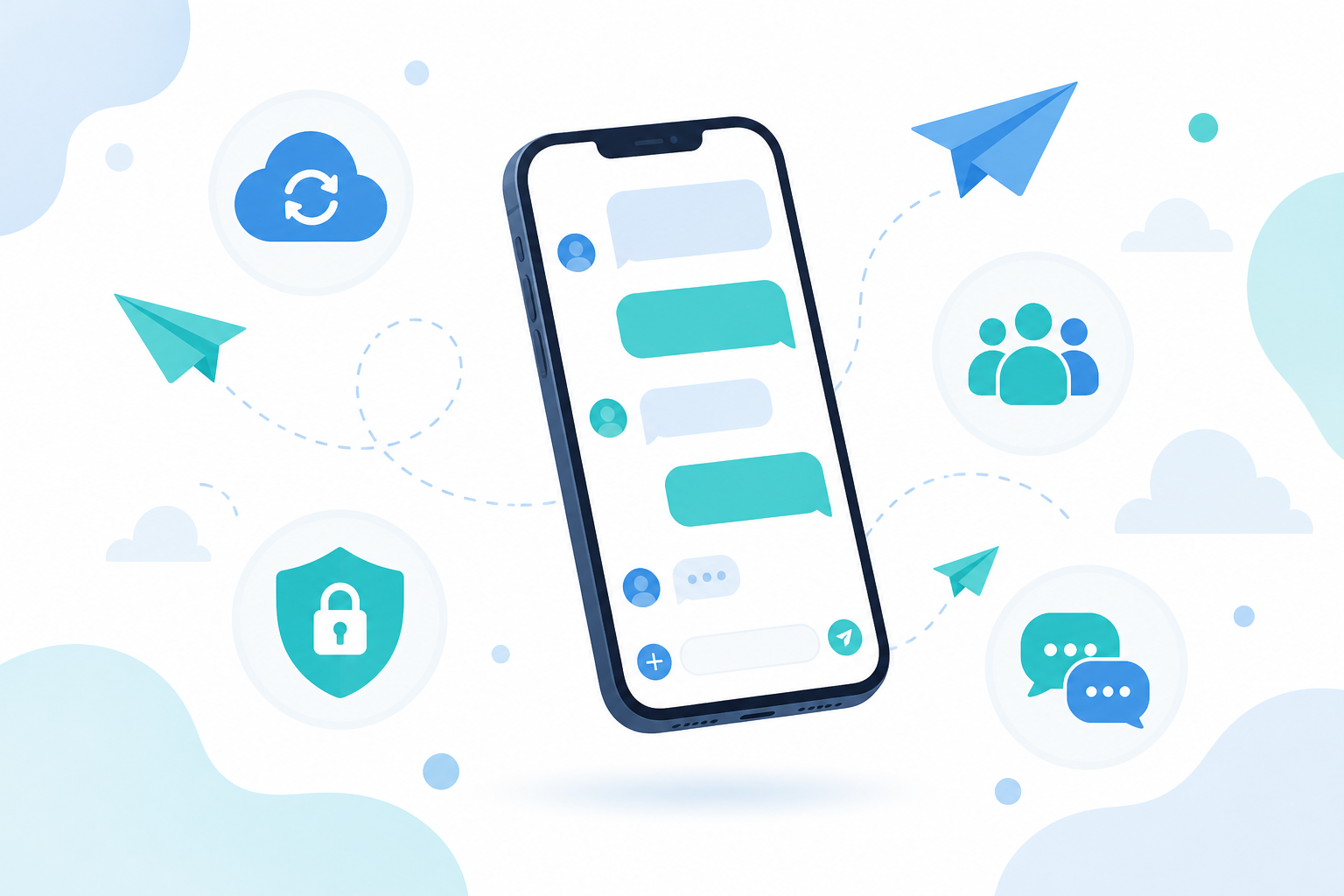 Завантажити Telegram українською — застосунок на ноутбуці та смартфоні