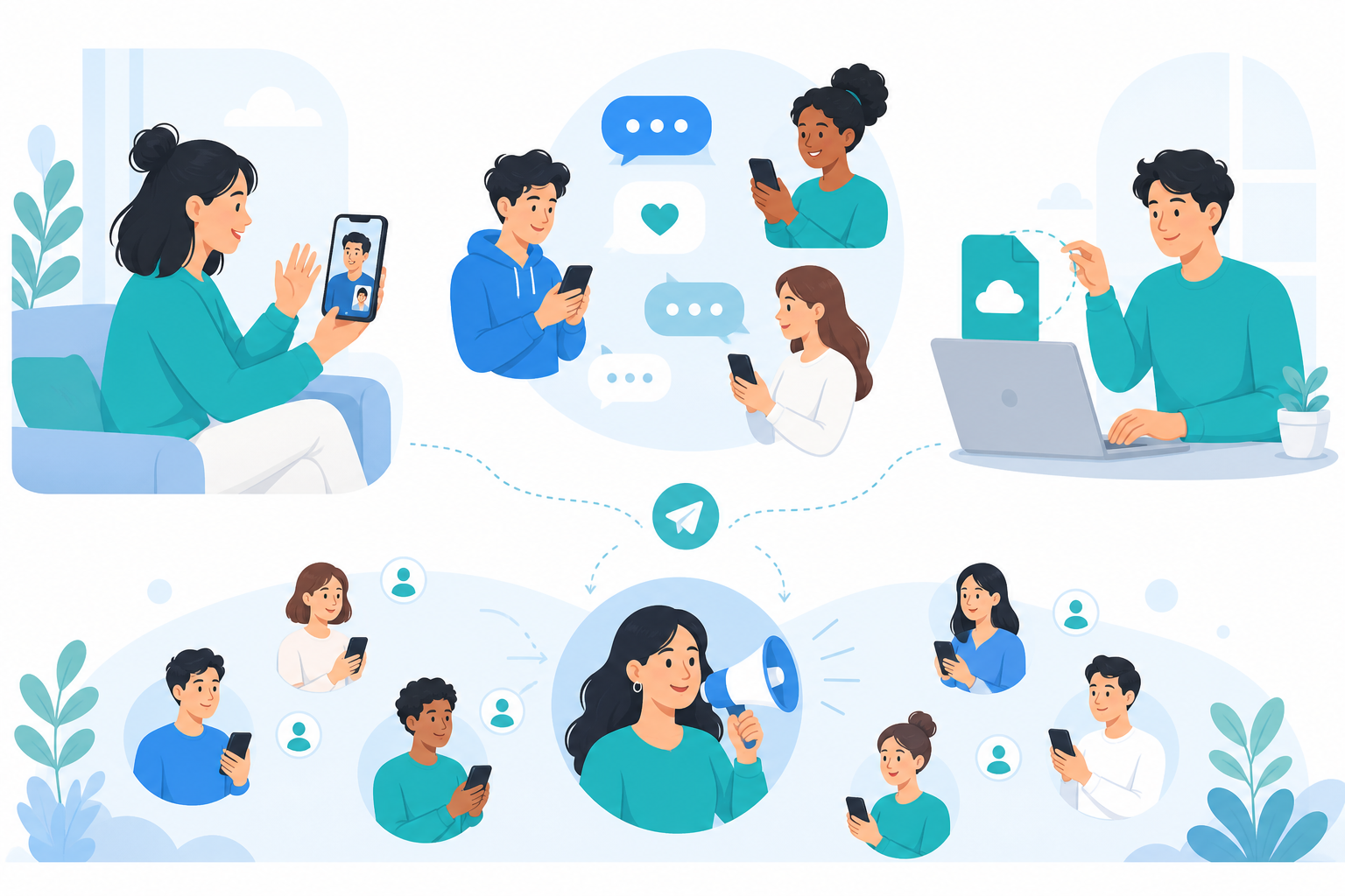 Сценарії використання Telegram: робота, навчання, новини та сім’я
